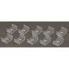 SET 10 SOPORTES SUJECCION PERFIL 7mm JBSYSTEMNS
