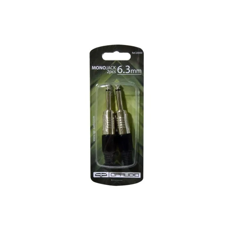 JACK MONO 6.3mm SET 2 u QP-AUDIO