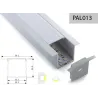 PERFIL ALUMINIO EMPOTRAR TIPO U 35mm 2m TAPA SEMI