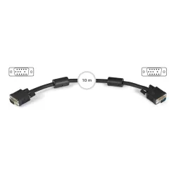 CONEXION SVGA M/M+FERRITA 10M.FONESTAR