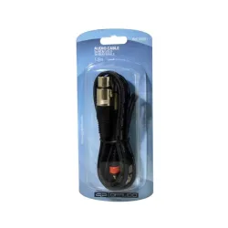 QP-AUDIO - CABLE 2x RCA MACHO - 2x XLR HEMBRA 1.5m QP-AUDIO